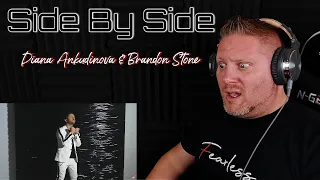 FIRST TIME REACTION to Side By Side – Diana Ankudinova & Brandon Stone (Official music video)