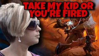 Karen Fails To Force Her Son Into D&D Game || D&D Story