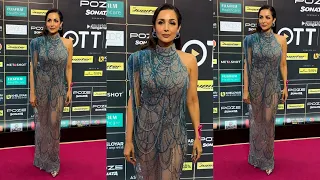 Malaika Arrora Looking Gorgeous Arrive For An Awards Night In Mumbai Today