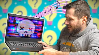 Martwy ThinkPad z portalu aukcyjnego odtwarza jedynie tajemniczą melodię.. i nic więcej !!