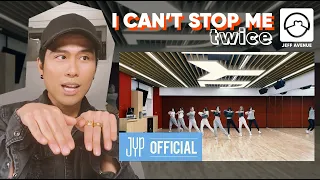 Performer Reacts to Twice 'I Can't Stop Me' Dance Practice