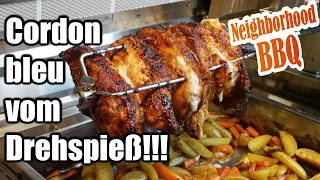 Cordon Bleu vom Drehspieß!!! Mit Neighborhood BBQ