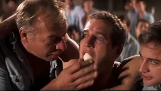 Paul Newman & George Kennedy IN🎬Cool Hand Luke (1967)🎥 [Eaeting Eggs] Directed by Stuart Rosenberg