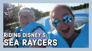We rented a Disney Sea Raycer! Our boat ride around Bay Lake & Seven Seas Lagoon!