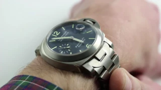 Pre-Owned Panerai Luminor Marina Automatic PAM 283 Luxury Watch Review