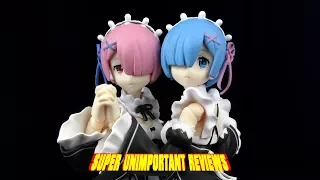 Figma Re:ZERO Rem And Ram - Max Factory No. 346 & 347 Anime Figure Review