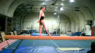 Megan Fisher Gymnastics- Beam 2010