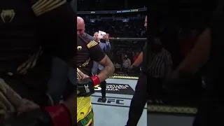 Charles Oliveira hits Dan Miragliotta in the balls at UFC 262