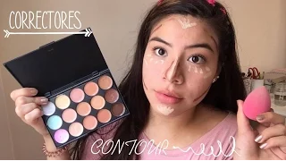 COMO USAR LA PALETA DE CORRECTORES Y CONTOUR + sorteo!❤️ | Sandra Felipa