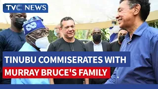 WATCH VIDEO | Bola Tinubu Commiserates With Murray Bruce's Family Over Mother's Death