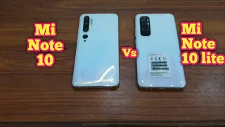 Speed test! Mi note 10 vs Mi note 10 lite