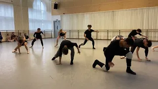 Behind the scenes of rehearsals for the Black Sabbath ballet
