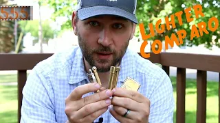 World's Best Lighters! Douglass Field L, Zippo, & Trench Lighter Comparison by 555 Gear