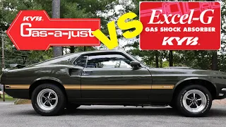 KYB Gas-A-Just vs KYB Excel-G Comparison