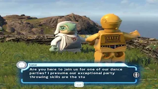 LEGO Star Wars The Skywalker Saga - Ahch-To Temple Island Free Play ALL COLLECTIBLES 100%