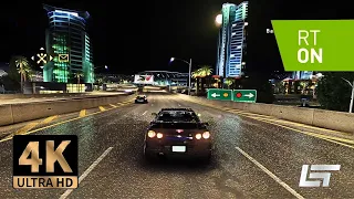 NFS UNDERGROUND 2 - Reshade Ray Tracing OFF vs On Comparison (4K)