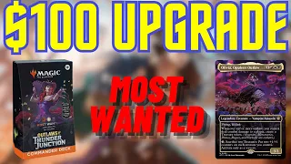 Most Wanted Upgrade - Improving the Precon Commander Deck with $100