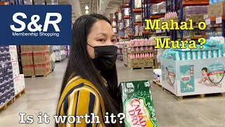 Grocery Shopping at S&R Philippines! Mapapamura ka ba?! (2022 product prices)
