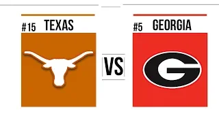 2019 Sugar Bowl #15 Texas vs #5 Georgia Full Game Highlights