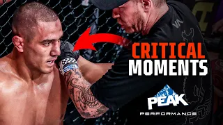 Aaron Pico's Intense Shoulder Injury | Critical Moments in BELLATOR MMA seen clearly by PEAK - EP 4