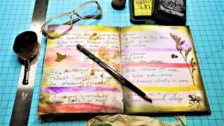 How to Journal for Those Who Don't Journal :) Junk Journal Journaling Fun! #6 The Paper Outpost! :)