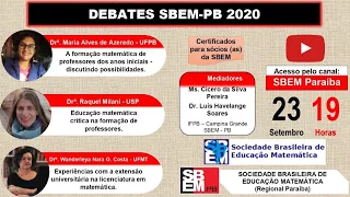 5º Encontro do Ciclo de Debates da SBEM Paraíba.