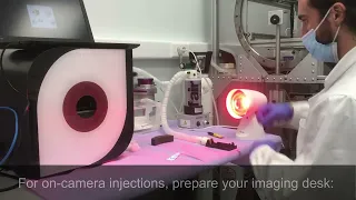 On camera drug administration with γ eye by BIOEMTECH