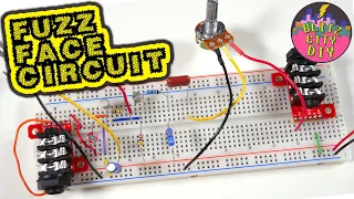 I Breadboarded a Fuzz Face Circuit