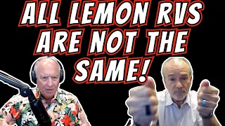 RV Lemon Lawyer, Ron Burdge clears up some confusion among RVers!