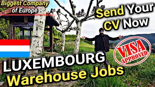 Free Visa | Luxembourg Free Work Permit 2024 | Free Visa Process 2024 | Luxembourg Country Work Visa