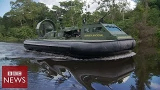 Hovercraft to fight Colombian cocaine traffickers - BBC News