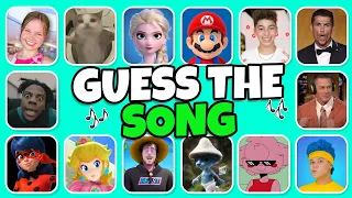 Guess Youtuber By Song |Salish Matter, King Ferran, Royalty Family, Ishowspeed,MrBeast #quiz #trivia