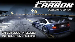 Need For Speed: Carbon - Career Mode - Prologue: Introduction Stage (PC)