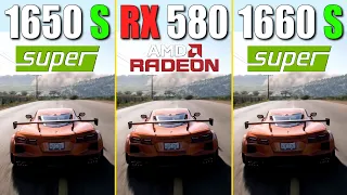 Forza Horizon 5 | GTX 1650 Super vs. RX 580 vs. GTX 1660 Super