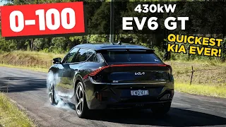 2023 Kia EV6 GT review: 0-100, 1/4 mile, 0-200