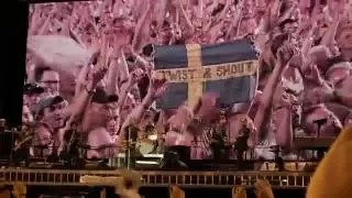 Bruce Springsteen - Ullevi Gothenburg 23-07-16 - Twist And Shout (HD from 4K)