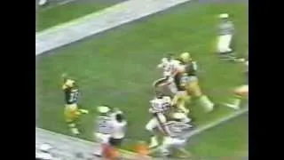 Chester Marcol Touchdown Packers Bears September 7, 1980
