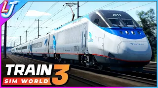 Train Sim World 3 - Acela Express, Northeast Corridor (First Look)