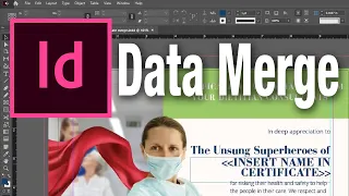 How to Data Merge in Adobe Indesign CC