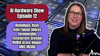 Ep 12 ~ Rebellions, Intel, Ceremorphic, Tenstorrent, NVIDIA, AMD ~ The AI Hardware Show