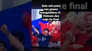 detik detik set 3 akhir tim putra bola voli Indonesia mengalahkan tim Vietnam dan maju ke final