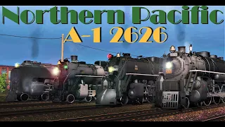 Northern Pacific A-1 2626 Vs. MILW S-3 261, CNR U3b 6325 and NYC Niagara (Trainz T:ANE)