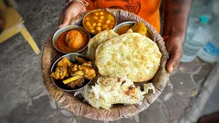 Cheapest Early Morning Bengali Breakfast ₹15 Only | Best Breakfast in Kolkata | Indian Street Food