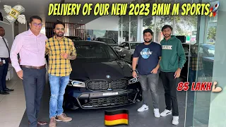 Taking Delivery of New 2023 BMW M340i😍@PrathamShokeen                        #bmw #bmwm340i #msport