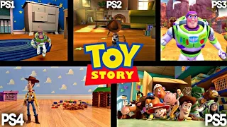 TOY STORY PS1 VS PS2 VS PS3 VS PS4 VS PS5