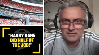 KANE COULD PLAY MIDFIELD! 👀José Mourinho praises Harry Kane for his England role against Croatia