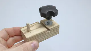 A unique design of a simple tool that will be useful to any craftsman!