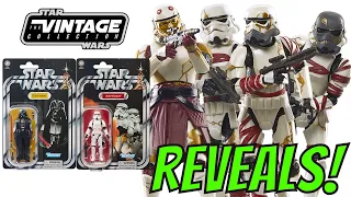 Hasbro Reveal Vintage Collection Night Troopers 4 Pack + Darth Vader & Stormtrooper from A New Hope!