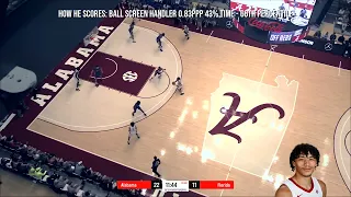 Jahvon Quinerly - Playmaking ball handler - Alabama - 2022-23 Transfer Portal Highlights