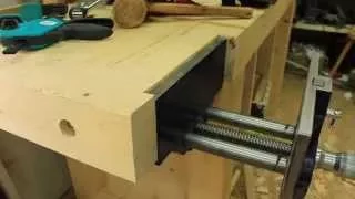 Installing my new vise - Part 1